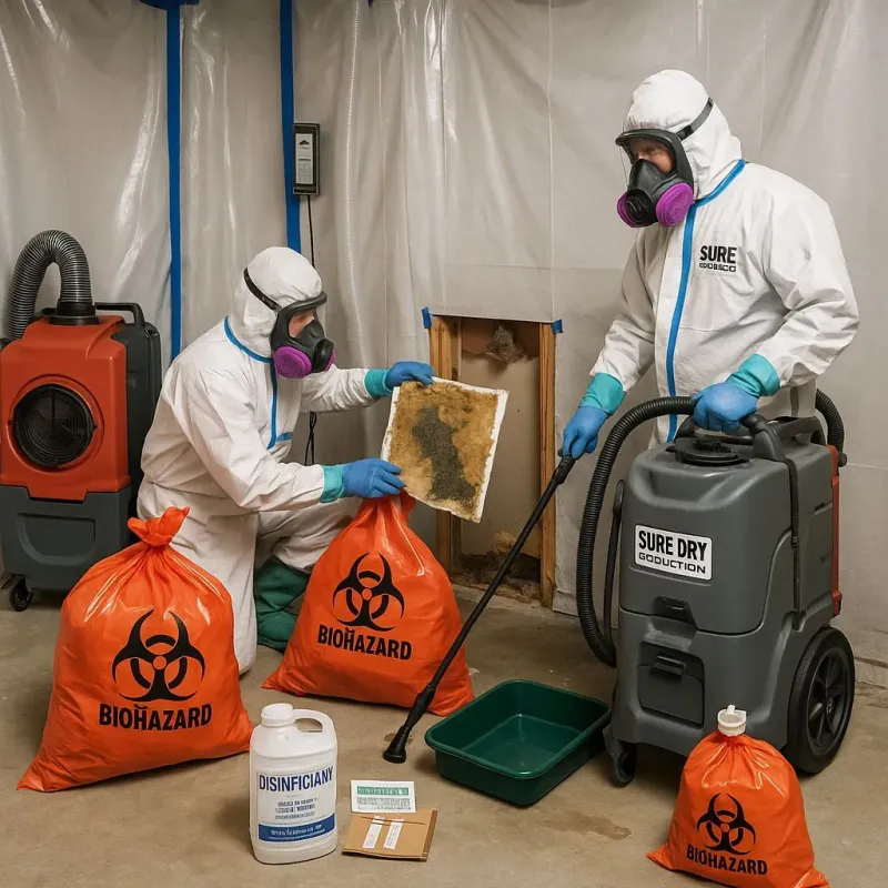 Contaminated Water Handling Protocols process in Milford, OH
