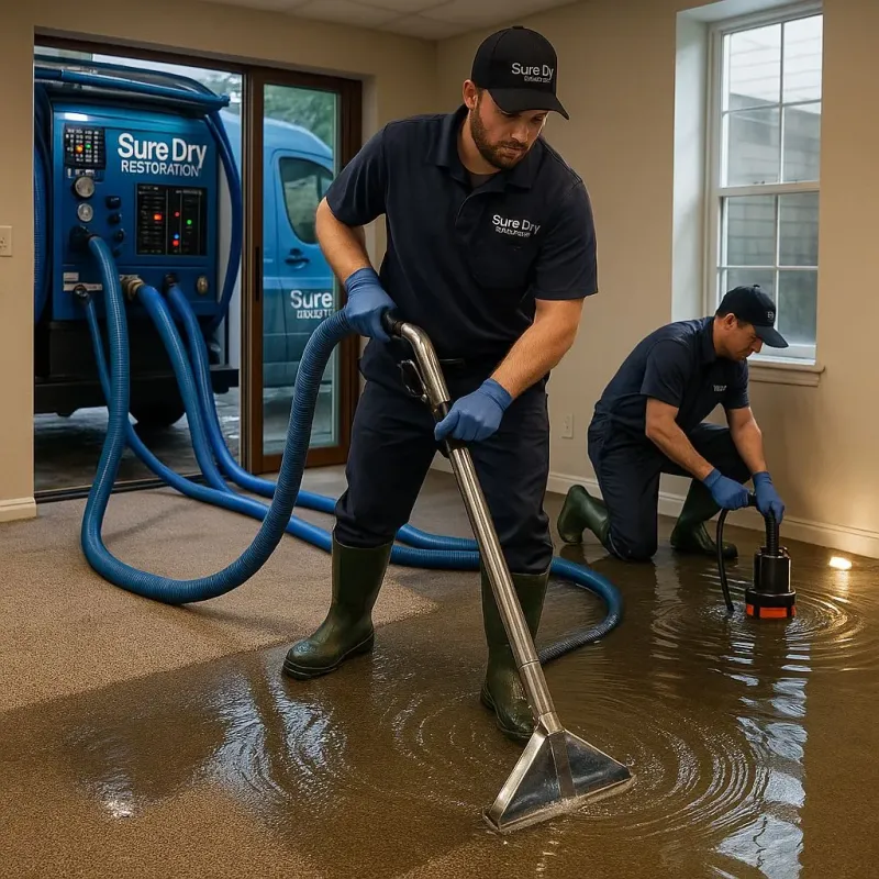 Water Extraction and Removal process in Milford, OH